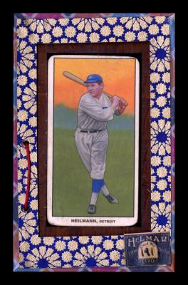 Picture, Helmar Brewing, T206-Helmar Card # 191, Harry HEILMANN (HOF), Swinging, Detroit Tigers